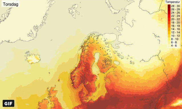 Meteorologene venter nye heterekorder: - Absolutt ikke noe vi ser hvert år